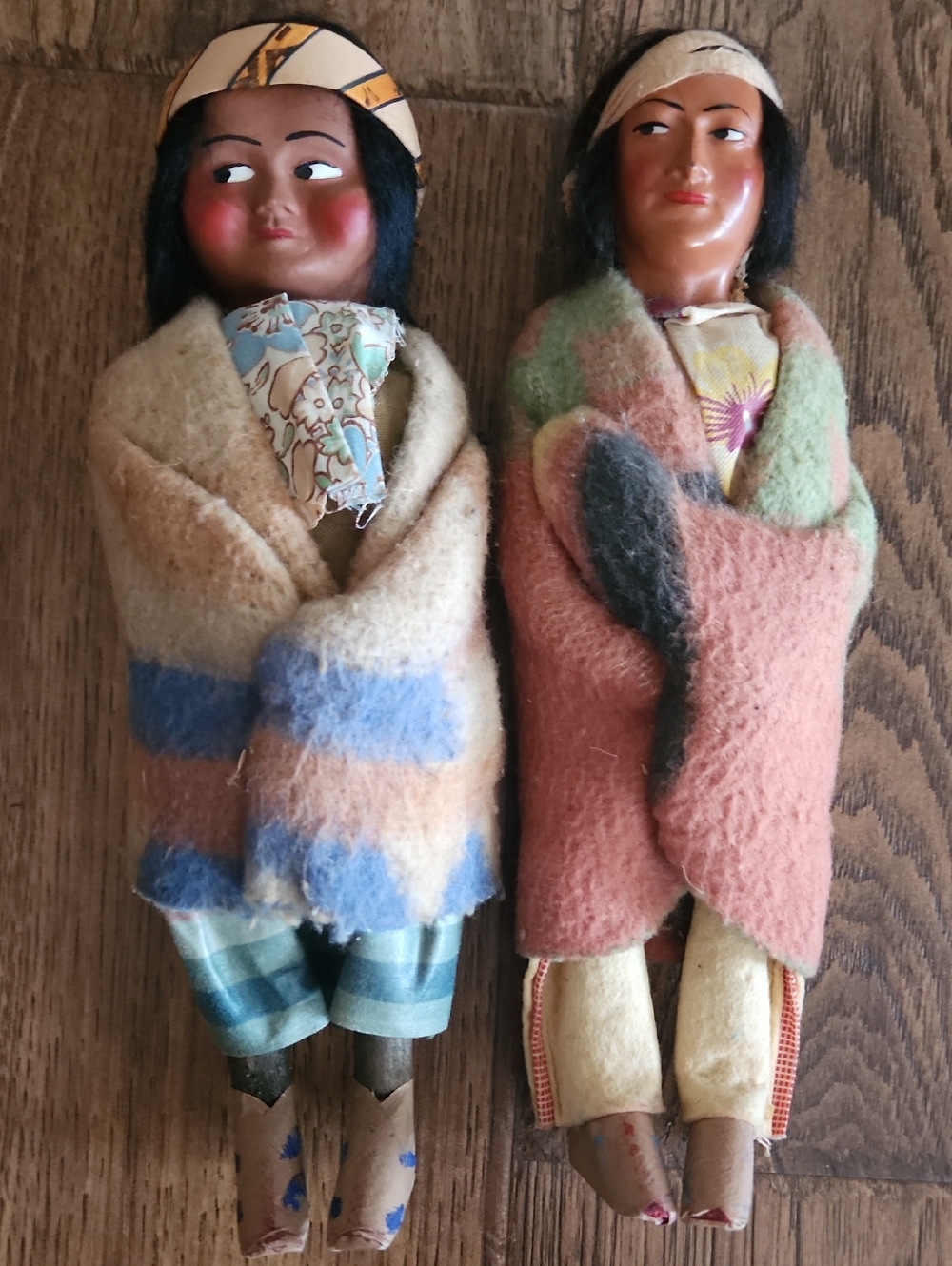 Vintage Skookum Indian Collectable Doll 1930 To 1940